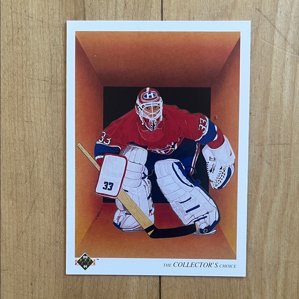 Patrick Roy - Montreal Canadiens NHL Hockey Goalie Collector's Card